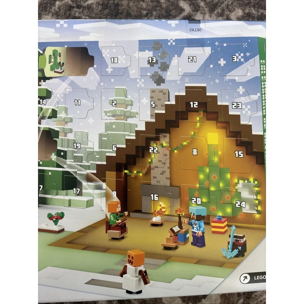 LEGO 21280 Minecraft Advent Calendar 2025 300pcs New - Picture 3 of 3